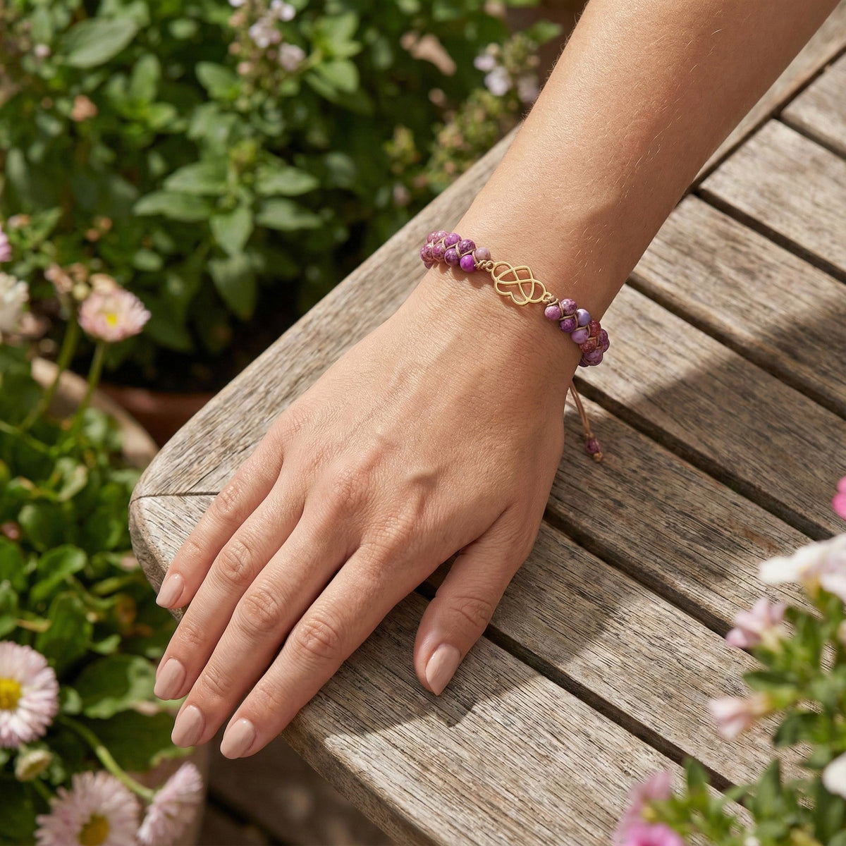 To My Daughter – Forever Linked Keepsake Bracelet