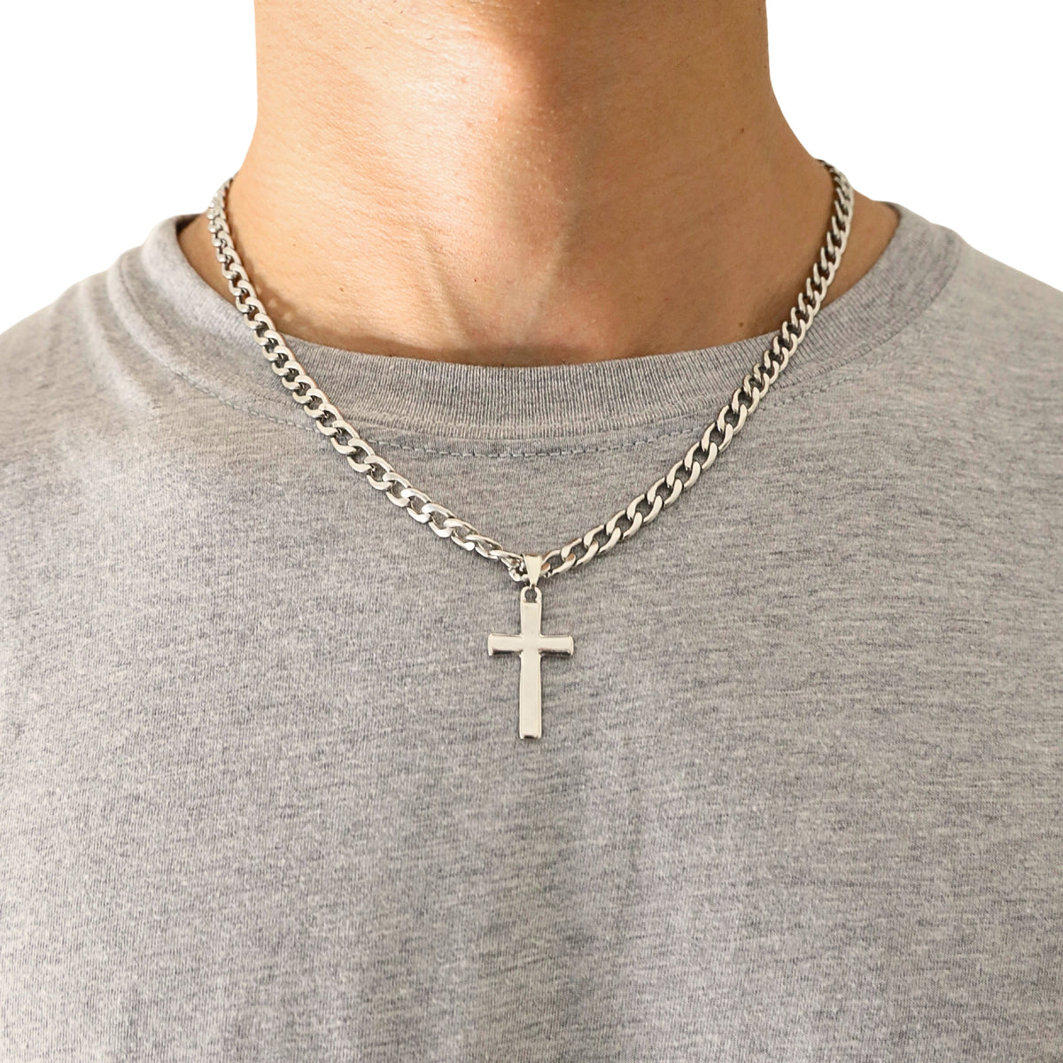To My Son – Love Dad Artisan Cross Necklace