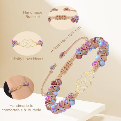 To My Daughter – Forever Linked Keepsake Bracelet