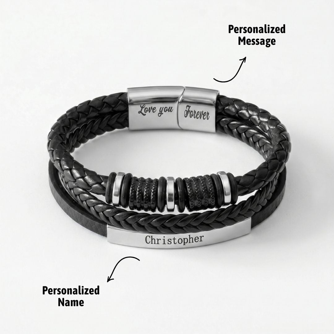 To My Son – Graduation Strength Bracelet 2026