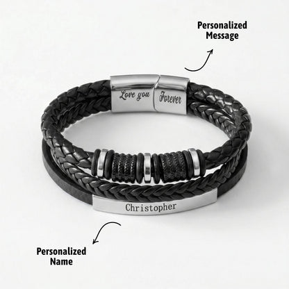 To My Son – Graduation Strength Bracelet 2026