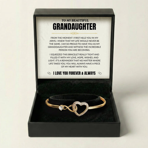 To My Grand Daughter - Forever Linked - Bracelet
