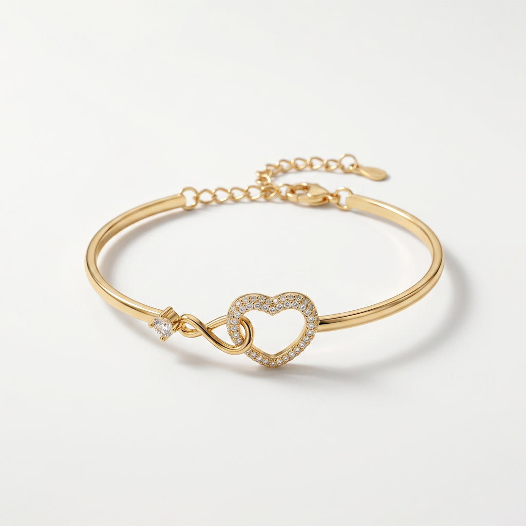 To My Daughter Linked Forever Bracelet