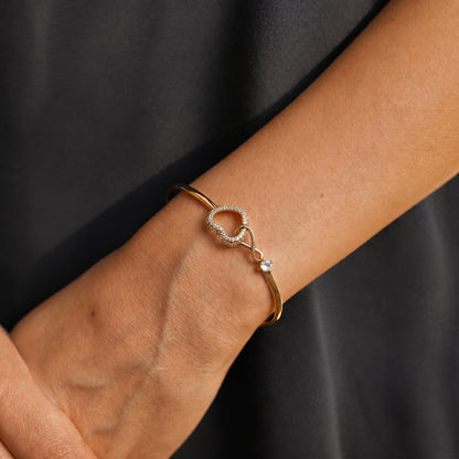 To My Daughter Linked Forever Bracelet