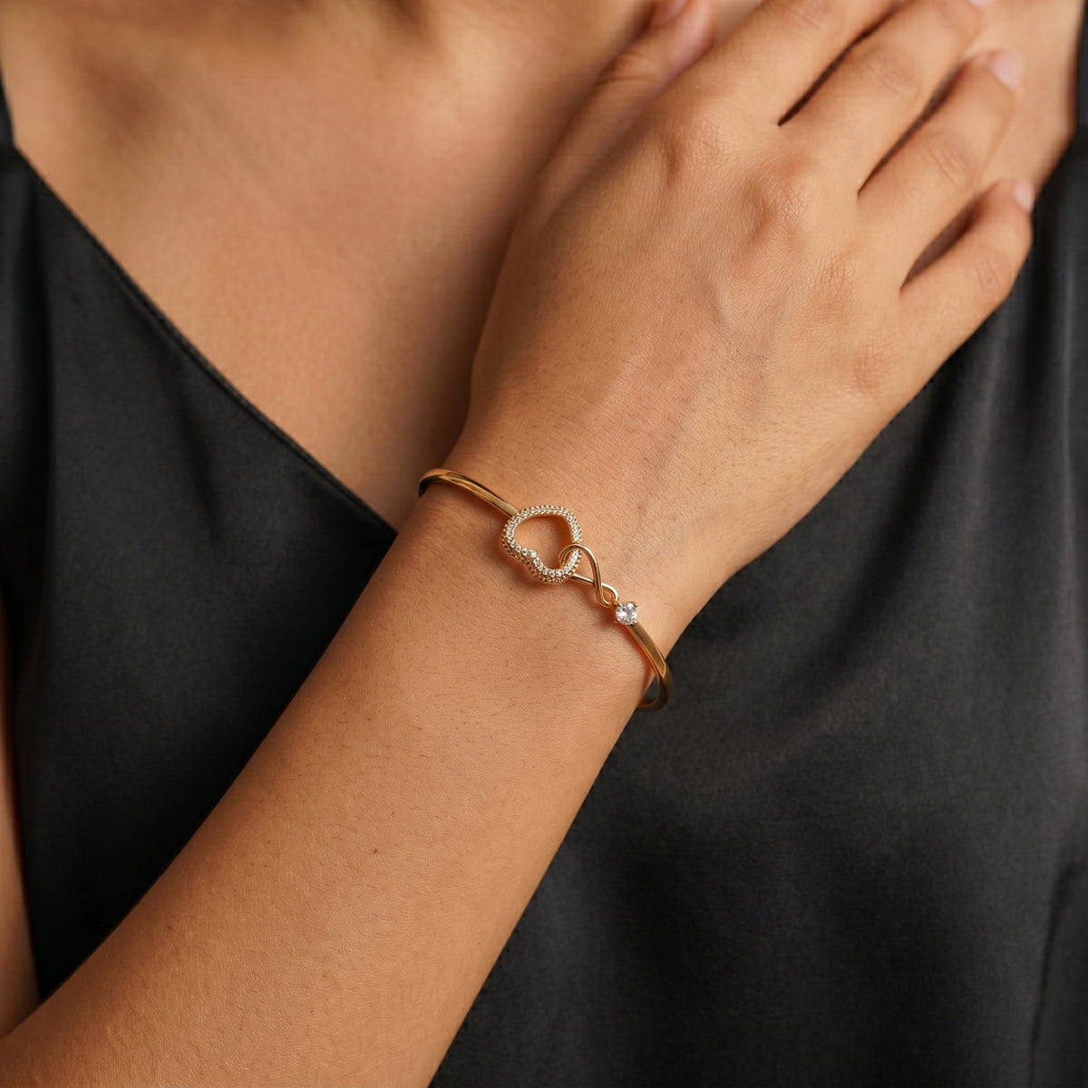 To My Daughter Linked Forever Bracelet
