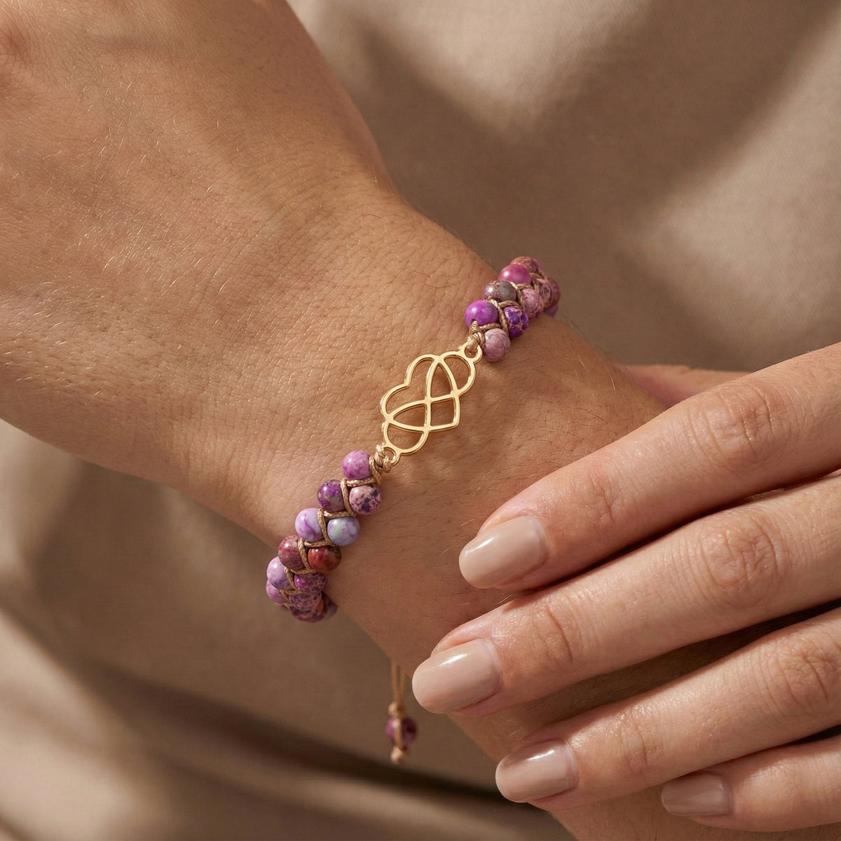 To My Daughter – Forever Linked Keepsake Bracelet