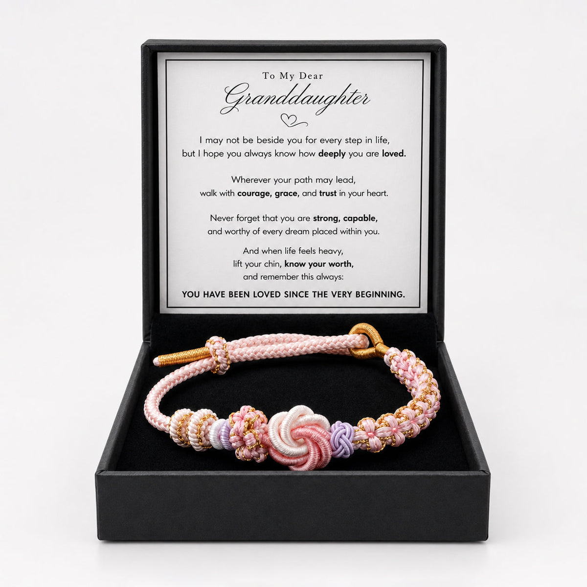 Granddaughter Everlasting Love Bracelet