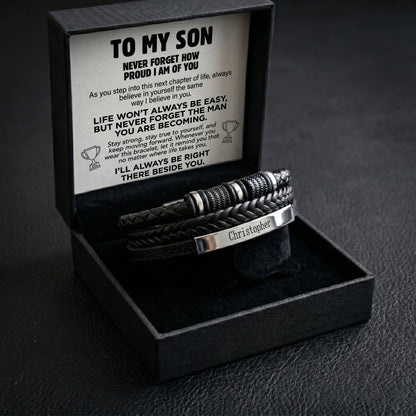 To My Son – Next Chapter Bracelet