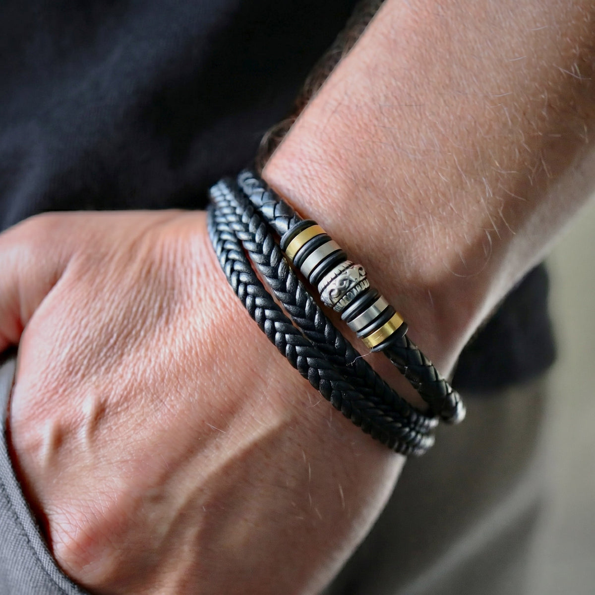 To My Nephew Shielded by Love Bracelet