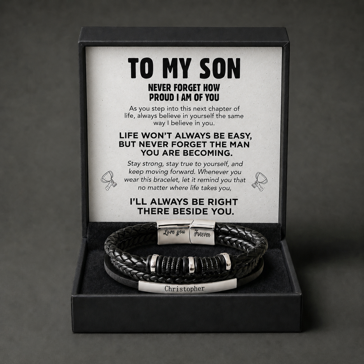 To My Son – Next Chapter Bracelet