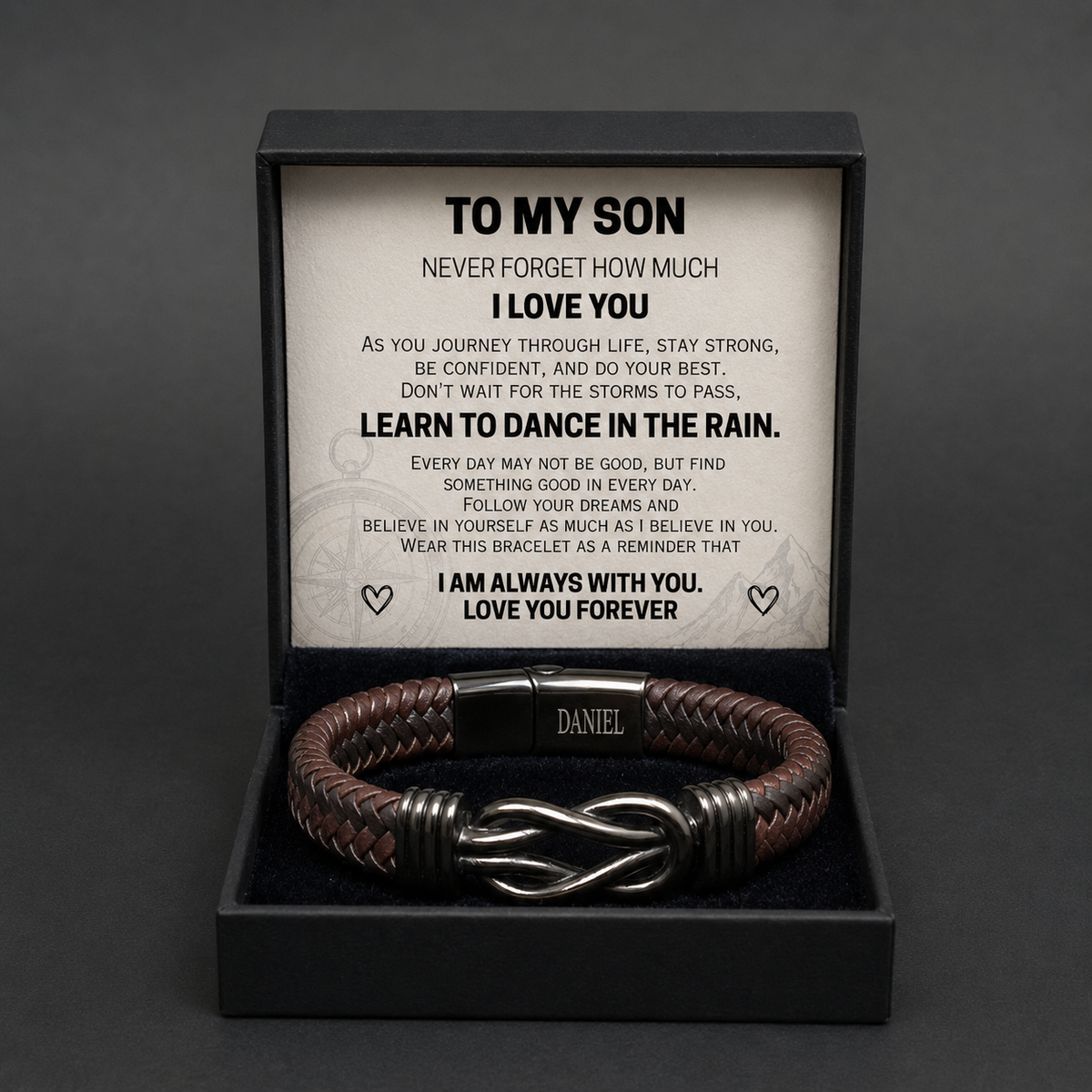 Forever Bound Son Bracelet – Personalized